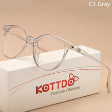 Load image into Gallery viewer, KOTTDO Fashion Transparent Glasses Optical Glasses Frames For Women Cat Eye Glasses Frame Men Eyeglasses Eyewear Frame Oculos