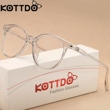 Load image into Gallery viewer, KOTTDO Fashion Transparent Glasses Optical Glasses Frames For Women Cat Eye Glasses Frame Men Eyeglasses Eyewear Frame  Oculos
