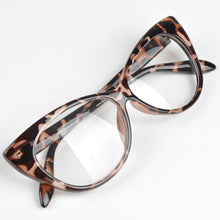 Load image into Gallery viewer, New Cute Lovely Cat Eye Glasses Frame Women Fashion Glasses Female Eyewear Accessories oculos de sol feminino #H1018
