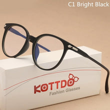 Load image into Gallery viewer, KOTTDO Fashion Transparent Glasses Optical Glasses Frames For Women Cat Eye Glasses Frame Men Eyeglasses Eyewear Frame  Oculos
