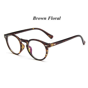 Kottdo 2018 Vintage Retro Round Eyeglasses Frame Women Prescription Glasses Men Optical Eye Glasses Frame Eyewear Glasses Frame